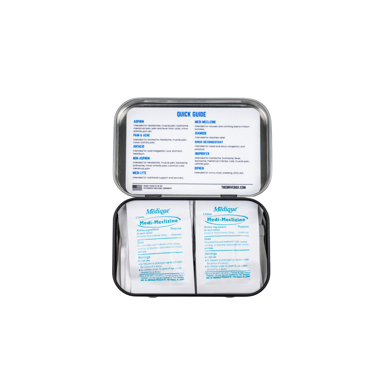 DriveMeds Mini - OTC Medicine Kit