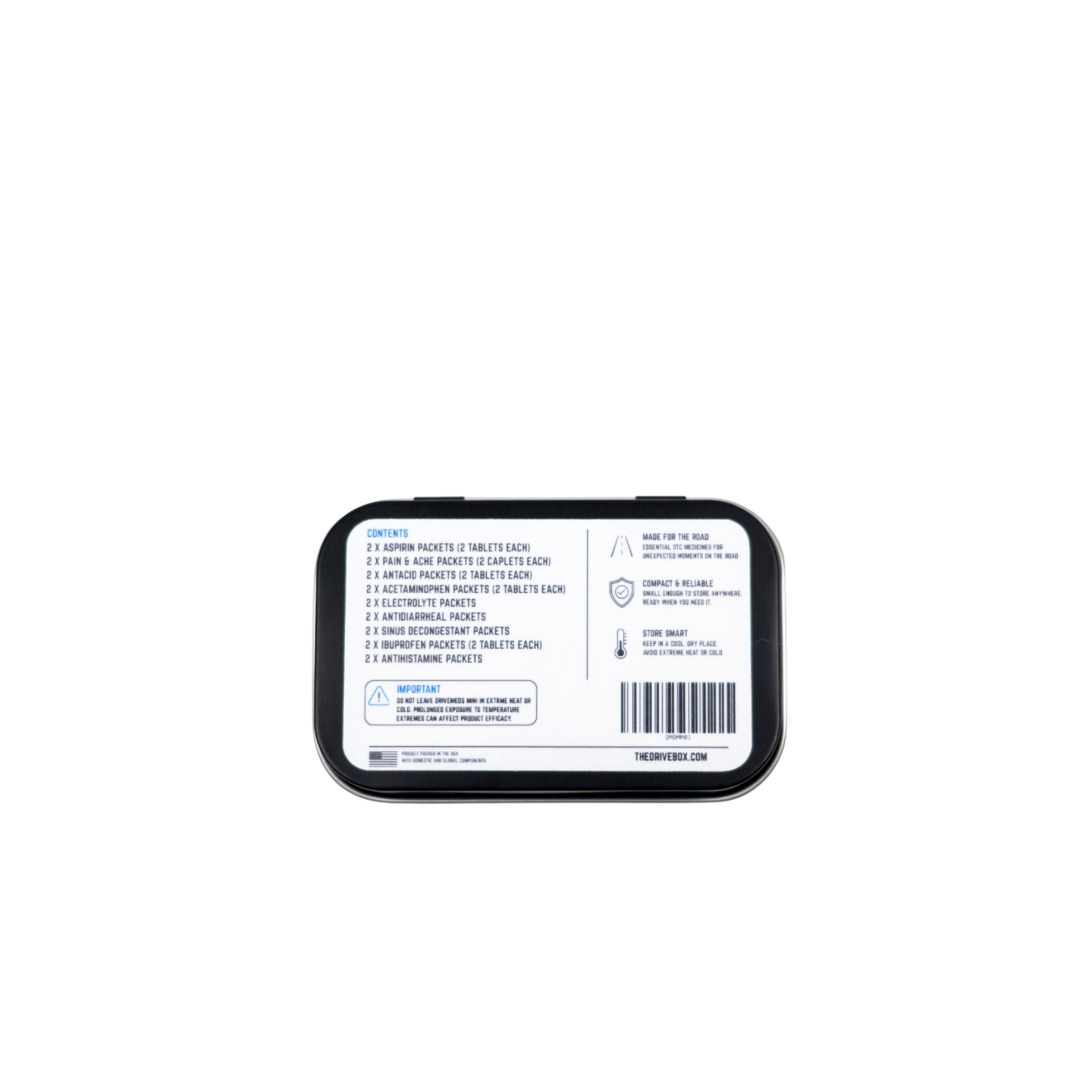 DriveMeds Mini - OTC Medicine Kit