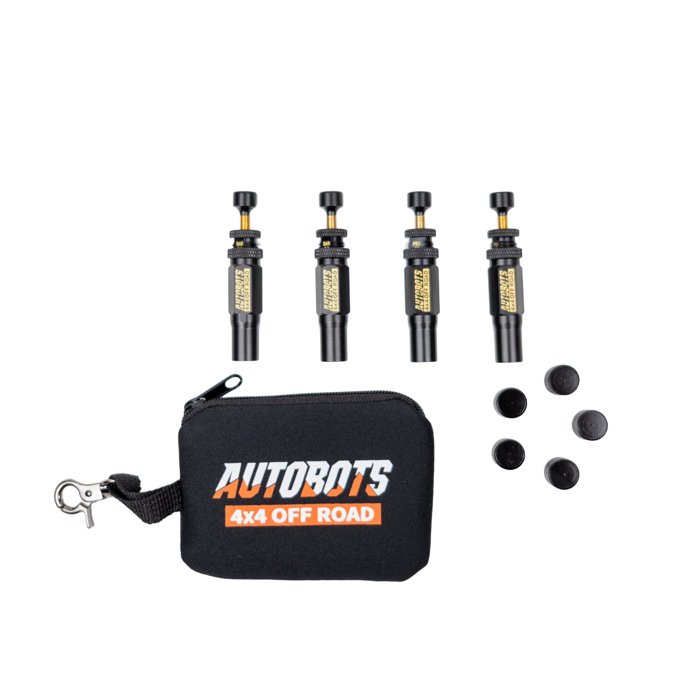 Auto-Stop Tire Deflators