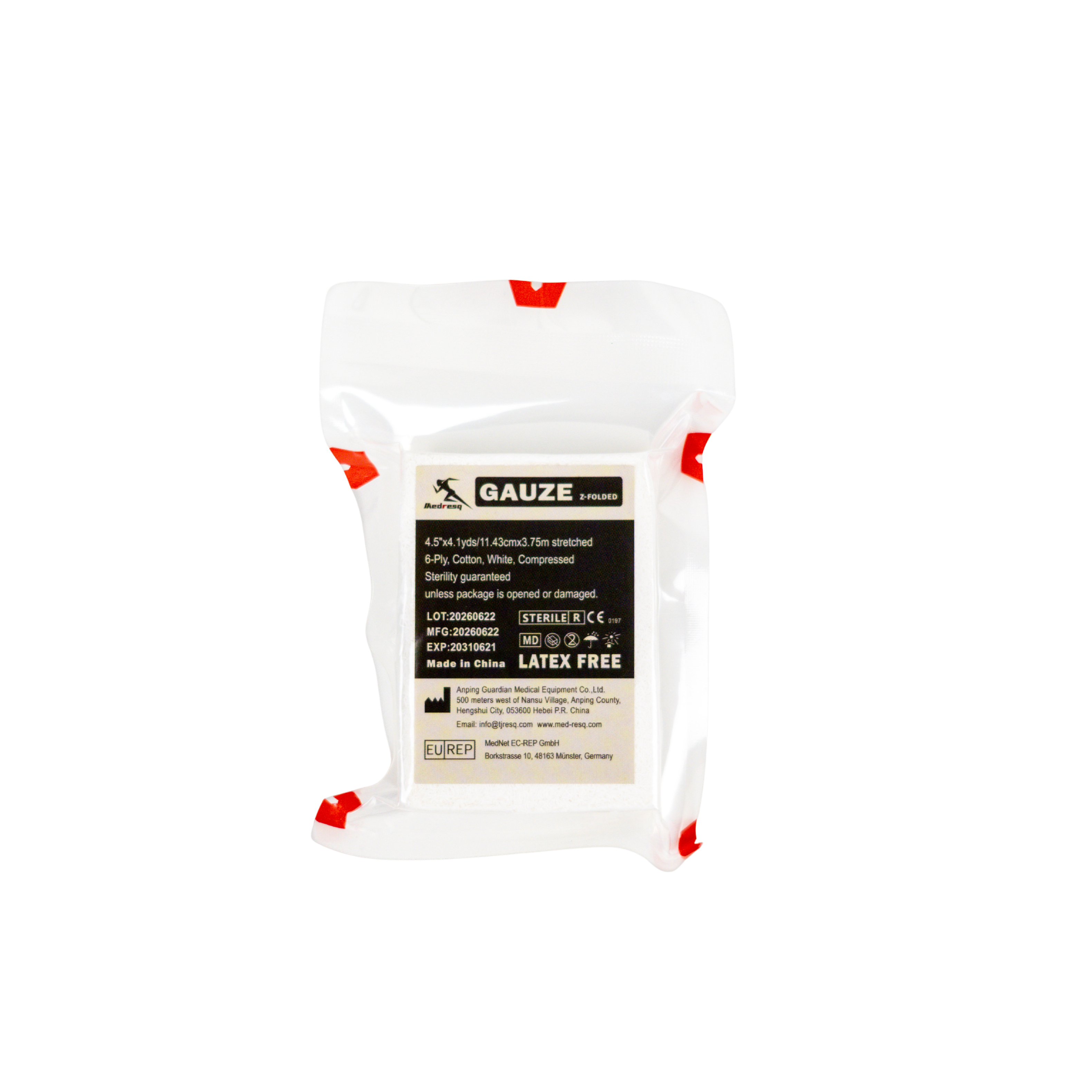Compressed Z-Fold Gauze