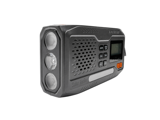 THEDRIVEBOX™ NOAA Solar Hand Crank Radio