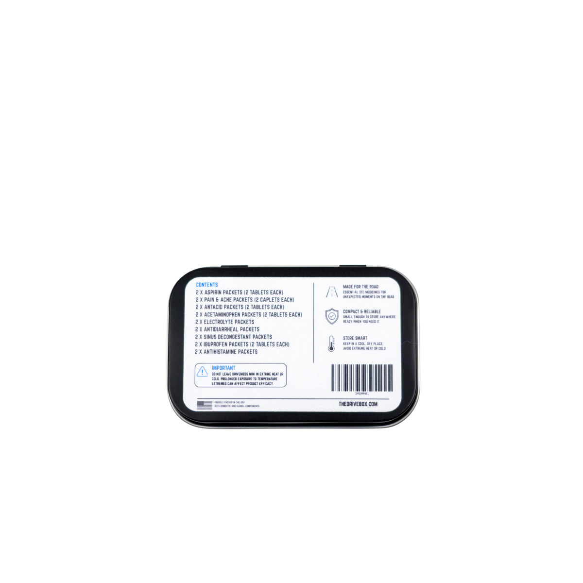 DriveMeds Mini - OTC Medicine Kit