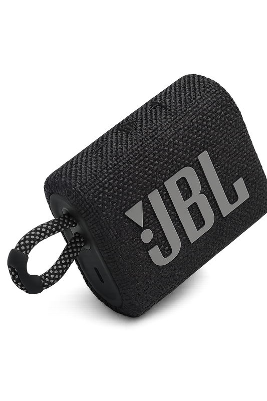 JBL Go 3 Waterproof Bluetooth Speaker - Black
